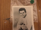 Black & White Signed Photo Of James Darren