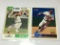 (2)hall Of Fame Cards James Hunter  Chipper Jones