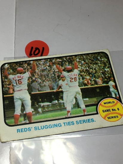 1972 World Series Game #6 Oakland At Cincinnati
