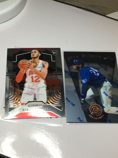 (2) Sports Cards   1997 Ken Griffey Jr.  2019-20 Daniel Gafford
