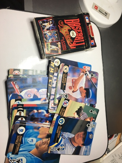 1992 Major League Aces Playing Cards