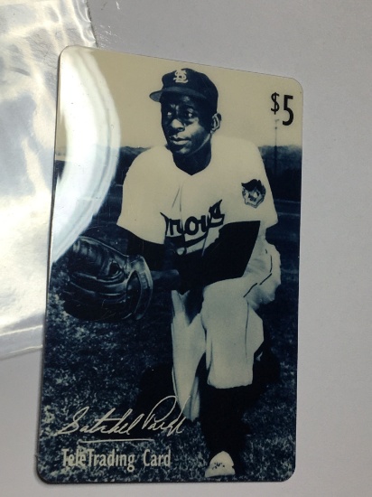 1994 Teletrading Phone Card Satchel Paige 1906-1982
