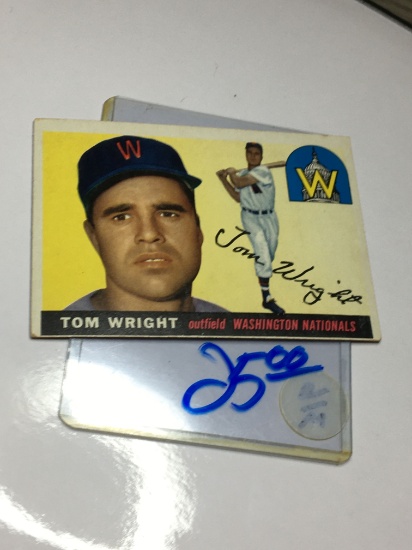 Washington Nationals Outfielder Tom Wright