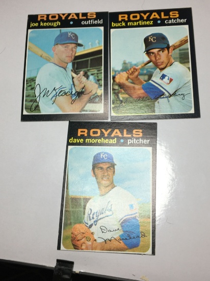 Kansas City Royals  Pitcher   Dave Morehead  Catcher  Buck Martinez   Outfielder  Joe Keough