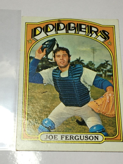1972 Los Angeles Dodgers Catcher Joe Ferguson