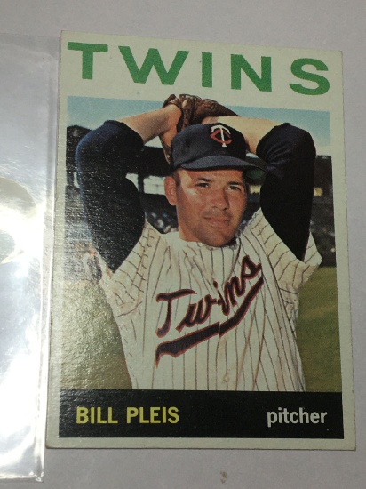 1964 Minnesota Twins Pitcher Bill Pleis