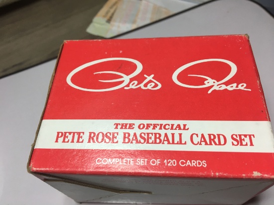1985 Collection Of Pete Rose Card Set 120
