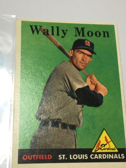 1958 St. Loius Cardinals Outfielder Wally Moon