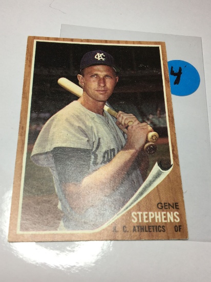 Gene Stephens   Kansas City  Athletics 1962