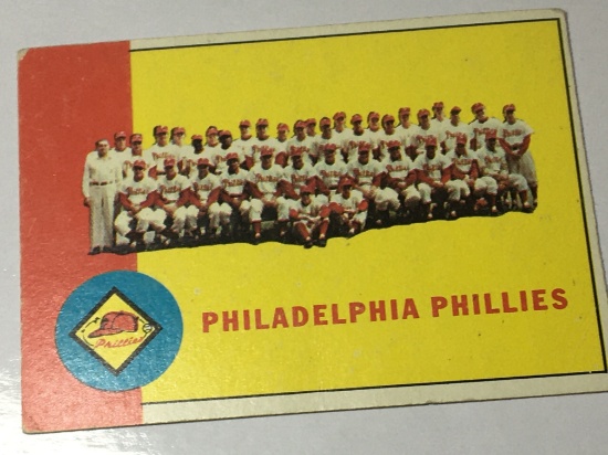 1963 Philadelphia Phillies Team Card