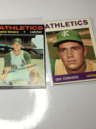 (1) Oakland Athletics Gene Tenace     K.C. Athletics   Doc Edwards  