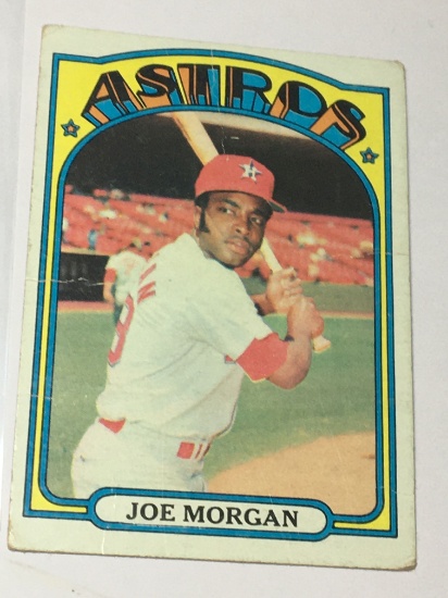 1972 Hall Of Fame Houston Astros  2nd Baseman Joe Morgan