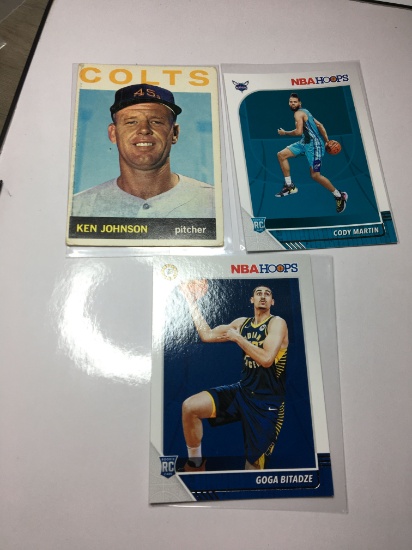 1964 Ken Johnson Houston Colts  Cody Martin Charlotte Hornets  Goga Bitadze Indiana Pacers