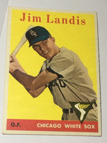 1958 Chicago White Sox Outfielder Jim Landis