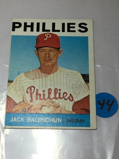 1964 Phillies Pitcher Jack Baldschun