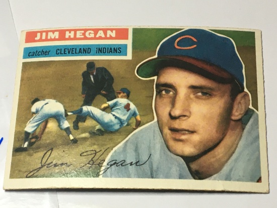 1956 Clevleand Indians Catcher Jim Hegan