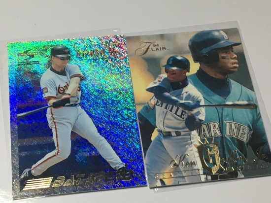 (2) Baltimore Orioles  Short Stop  Cal Ripken Jr.    Seattle Mariners Outfielder  Ken Griffey Jr