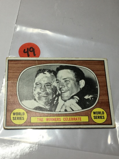 1966 World Series Records Topps 155