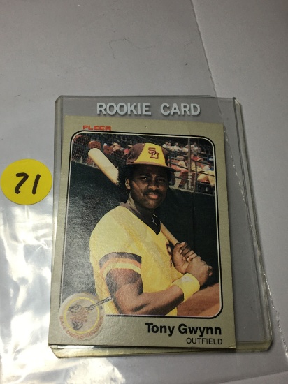 1983 San Diego Padres Tony Gwynn Rookie Card 
