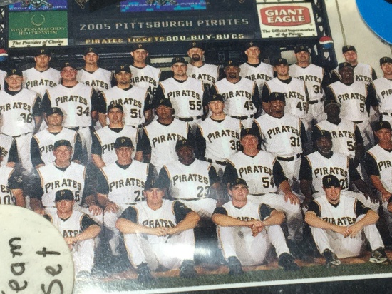 2005 Pittsburgh Pirates Topps Team Trading Cards