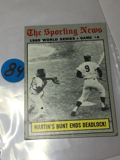 1969 World Series Game #4 Baltimore At New York