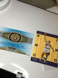 (2) Sports Cards 1998-99 Suns Rookie Pat Garrity    2013-14 Ottawa Senators Team Rings