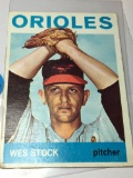 1964 Baltimore Orioles Pitcher Wes Stock