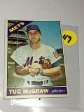 1966 N. Y. Mets Pitcher Tug Mcgraw