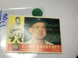1960 Washington Senators Catcher Clint Courtney