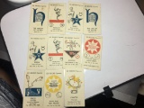 1930-40 Dereszke Cigarette Cards Horiscope