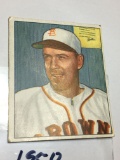 1950 Bowman Gum Jack Graham Baseball Card