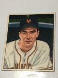 1950 Bowman Gum New York Giants Harold Gilbert