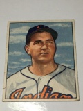 1950 Bowman Gum Cleveland Indians Outfielder Allie Clark