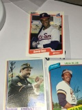 (3) Assorted Baseball Cards Vida Blue  Willie Stargell  Sammy Sosa