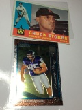 (2) Sports Trading Cards Chuck Stobbs    1999 Jim Kleinsasser