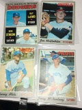 (4) 1970  Baseball Cards Ray Lamb  Bob Stinson  Jim Mcglothlin Manny Mota   Jerry Mcnertney