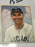 1950 Bowman Gum Cards Chicago White Sox 3rd Baseman Hank Majeski 