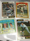 (4) Cards Amrican League E.R.A. Leaders 1971 Vida Blue   Bill Lee  Orlando Cepeda