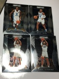 (4) Panini Prizm Basketball Rookie Cards  Nassir Little  J.Hands (2)  D.hernandez