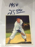 1950 Bowman Gum Cards Detroit Tigers  Pitcher Virgil 