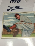 1950 Bowman Gum Cards Philadephia Phillies Pitcher Hank Borowy