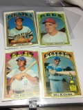 (4) Cards Reds Sparky Anderson    Cubs Joe Pepitone   Dodgers Bill Buckner    Pirates  Bob Miller