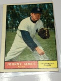 1961 Los Angeles Angels Pitcher Johnny James