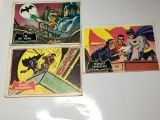 (3) 1966 National Periodical Batman Cards