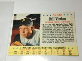 1963 Pittsburgh Pirates Outfielder Bill Virdon