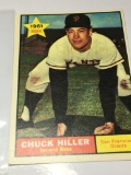 1961 San Fransico Giants 2nd Baseman Chuck Hiller