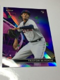 2021 Cleveland Indians Pitcher Triston  Mckenzie
