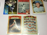 (5) Card Chicago Cubs Team  Harmon Killebrew  Claude Osteen willie Stargell   Osvaldo Fernandez