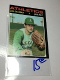 1971 Oakland Athletics Pitcher Jim Hunter