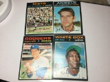 (4) White Sox Pat Kelly    Dodgers Maury Wills     Angels John Stephenson     Mets Jim Mc Andrew